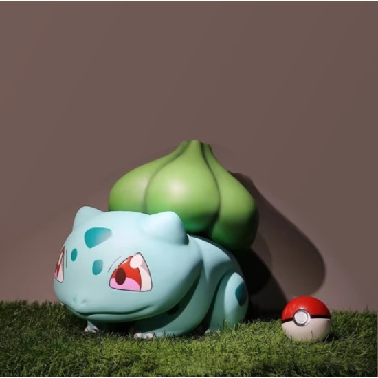 Pokemon Bulbasaur Model Dolls for Kids Anime Figures 35cm