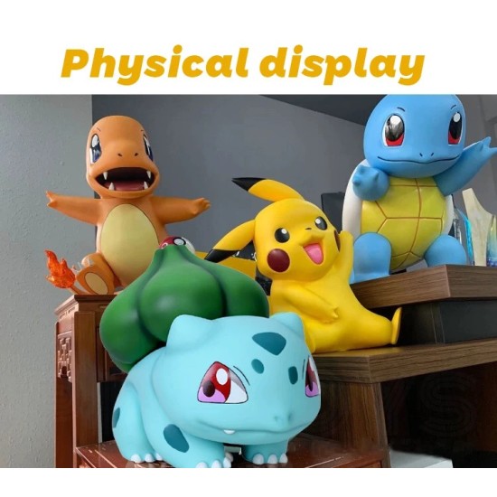 Pokemon Bulbasaur Model Dolls for Kids Anime Figures 35cm