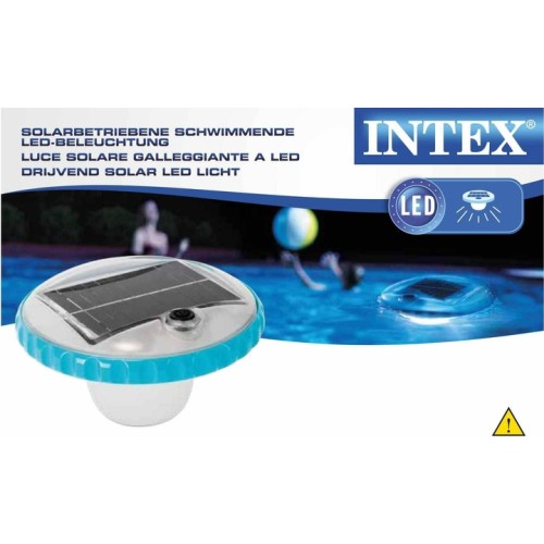 Intex Solar Powered Floating LED Light - Blue