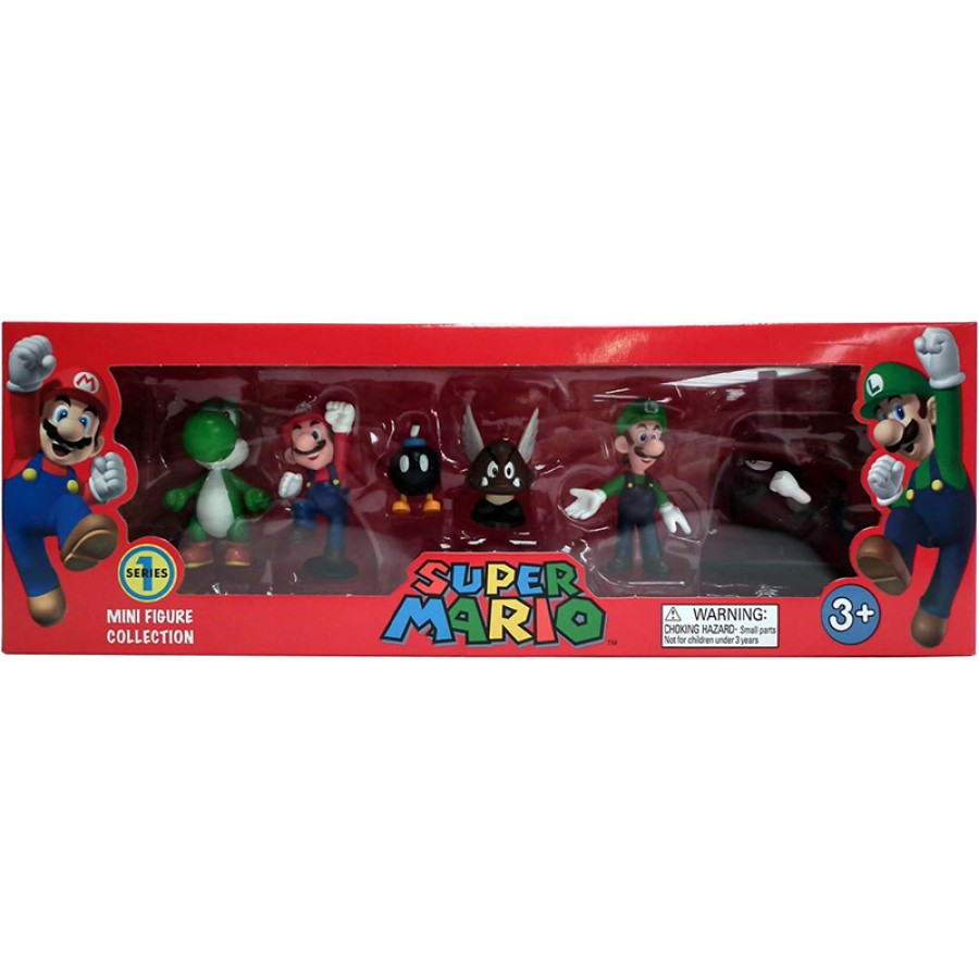 Hive Entertainment Nintendo Super Mario Mini Figures Box Set Series 1