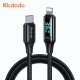 Mcdodo Digital HD Type-c to Lightning PD 36W Smart Data Cable