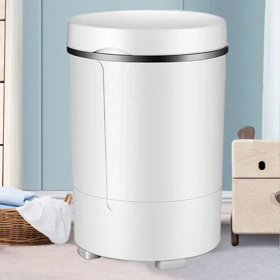 Portable washing machine for clothes and shoes 300W - 5.5L / white