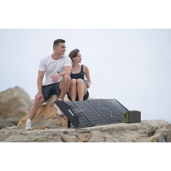 Powerology 120W Universal Folding Solar Panel