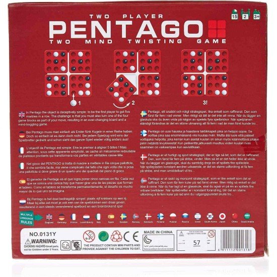 Pentago Two Mind Game, 4 Years and Above