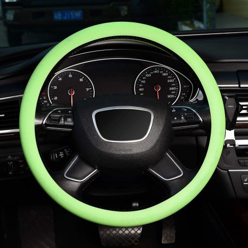 Glow in the dark silicone steering wheel grip