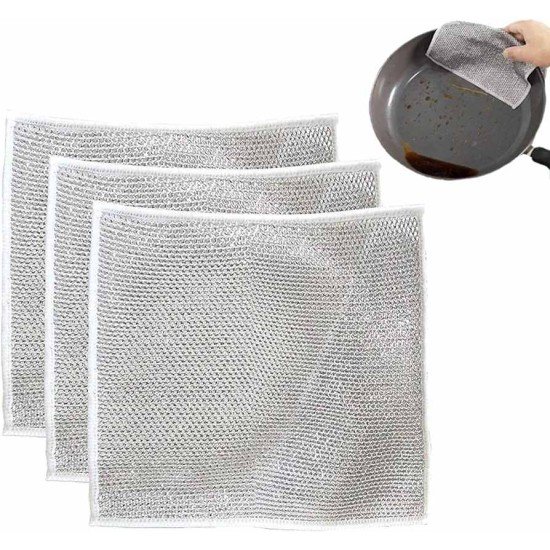 Multifunctional Non-scratch Wire Dishcloth Household