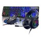 4in1 Keyboard Combo Wired Rainbow Backlit + SKYLION game pad