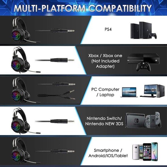 4in1 Keyboard Combo Wired Rainbow Backlit + SKYLION game pad