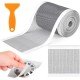 Self-Adhesive Shower Drain Hair Catcher Mesh Sticker 10M