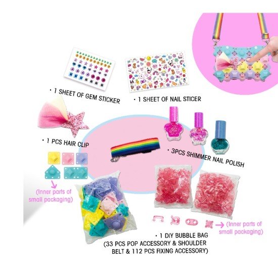 Tokidas D.I.Y Bubble Bag | Manicure Set