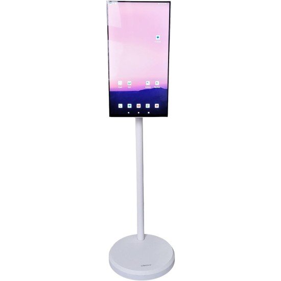 Android System Stand Monitor 21.5inch 1080P Type-C Touch Screen Portable WIFI Mirroring Extension Display - White