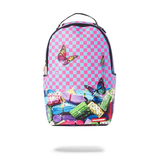 RAINBOW STACKS CHECKERED Backpack