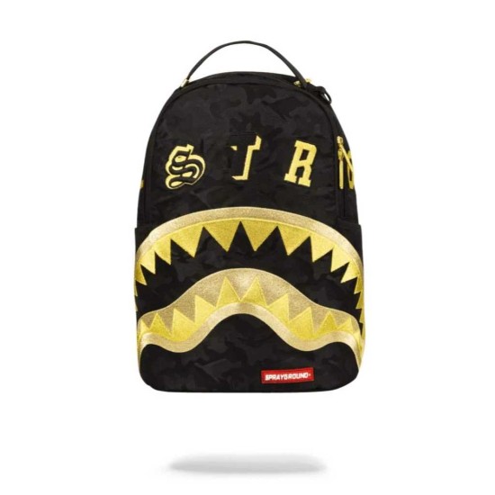 DESTROY SHARK (GOLD CAMO) Backpack