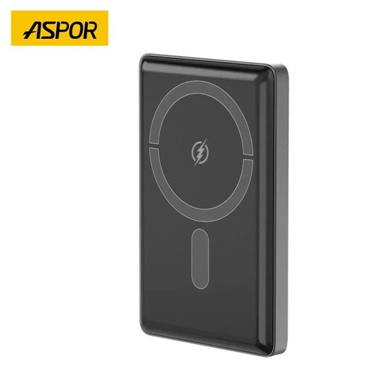 Aspor A382 10000mAh Quick Charge Wireless Magnetic Charging Power Bank