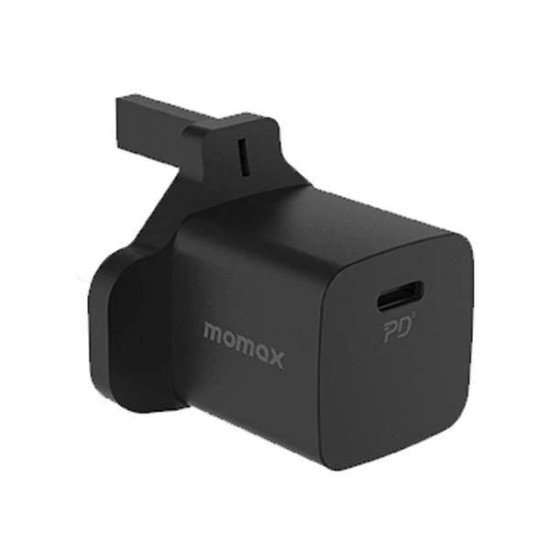 Momax One Plug 20W mini USB-C Charger - Black