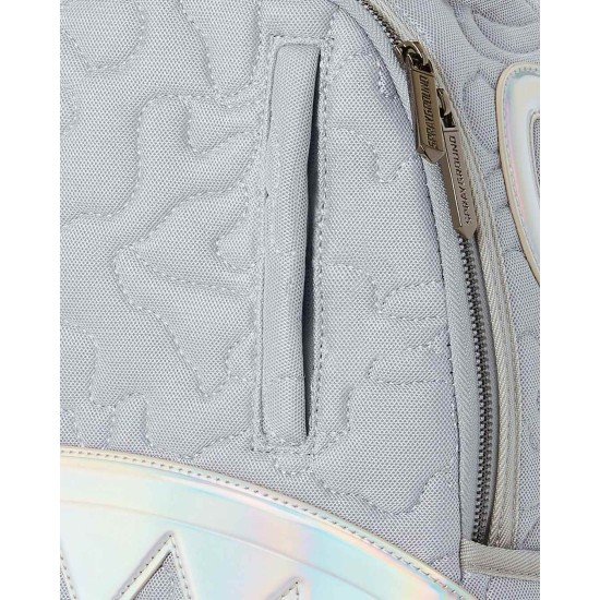 QUILTED IRIDESCENT DLXSF BACKPACK