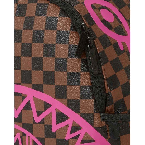 PINK DRIPPIN SHARKS SAVAGE BACKPACK