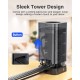 LDNIO 2500W UK Tower Extension Power Socket Multifunctional Storage / Wireless Smart Life