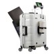 20-Inch Multi-Functional Business Travel Trolley with Aluminum Frame