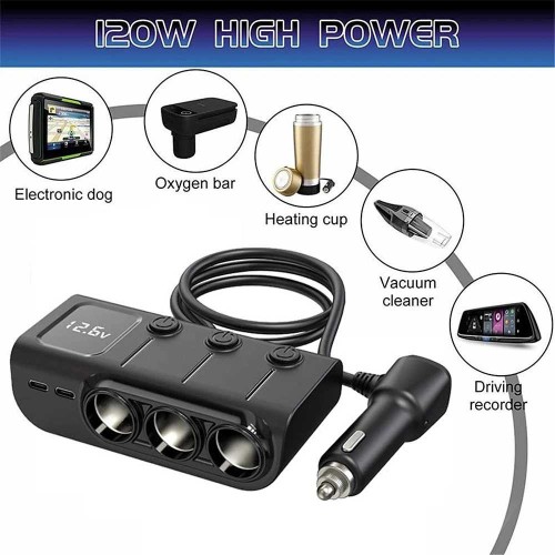 Earldom ES-CS4 car lighter adapter