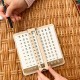 Educate Multiplication Table for Kids on Wooden Planks