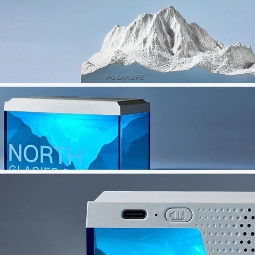 Icy Wireless Bluetooth Desktop Speaker Aromatherapy Bedside Night Light