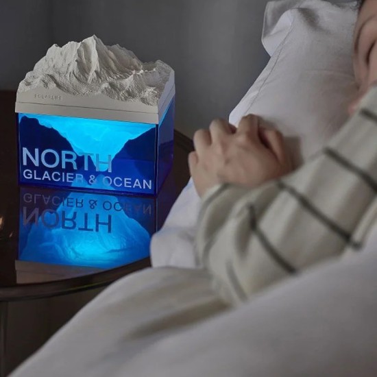 Icy Wireless Bluetooth Desktop Speaker Aromatherapy Bedside Night Light