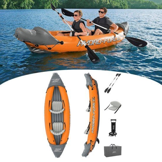 Hydro‑Force Rapid 2 Person Inflatable Kayak Complete Set