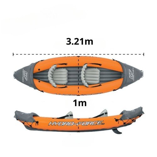 Hydro‑Force Rapid 2 Person Inflatable Kayak Complete Set