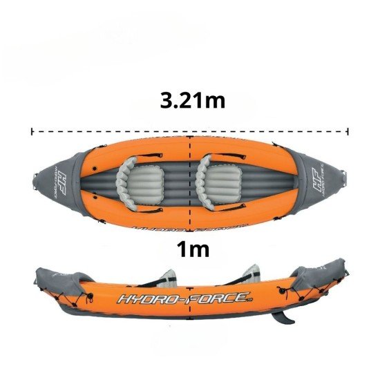 Hydro‑Force Rapid 2 Person Inflatable Kayak Complete Set