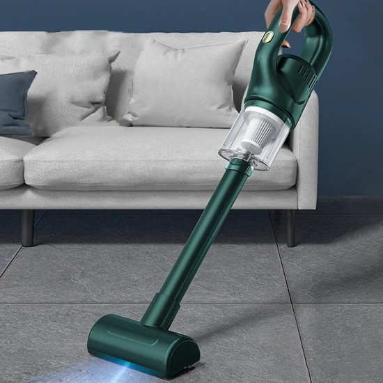 Handheld cordless vacuum cleaner for automatic indoor cleaning
