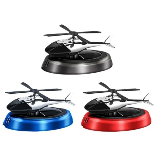 Helicopter Solar Rotating car Aroma Diffuser