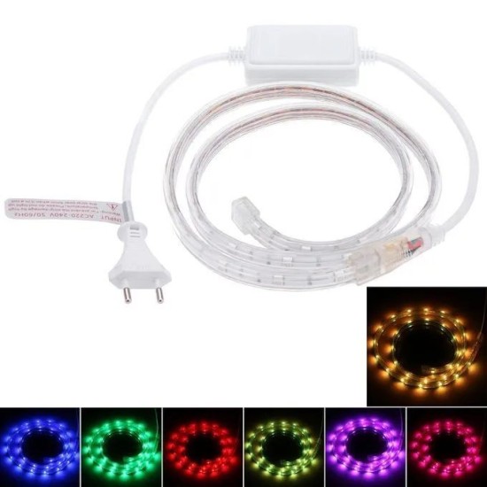 LED SMD10metre Strip Snake Light For Decoration With 7 Colours - 10PCs