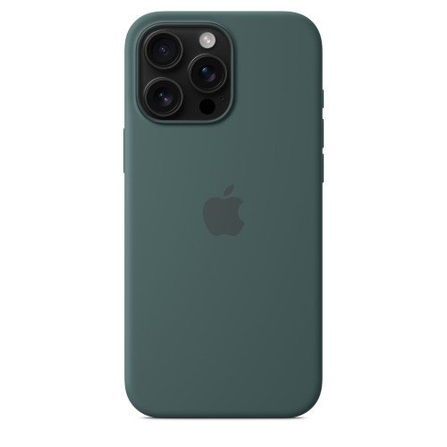 Apple iPhone 16 Pro / 16 Pro Max Silicone Case with MagSafe Lake Green