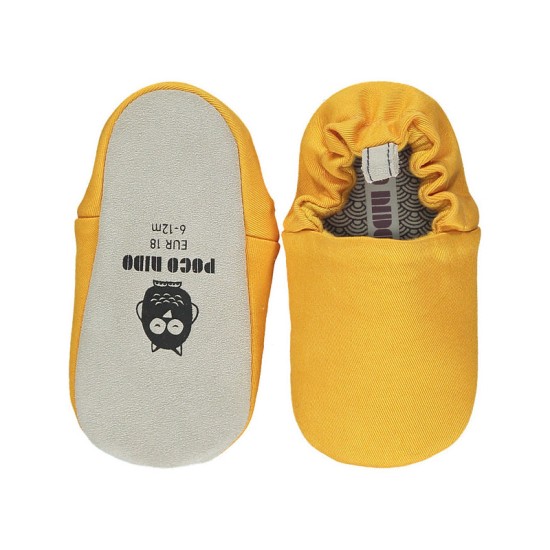 Poco Nido  Wattle Yellow Mini Shoes