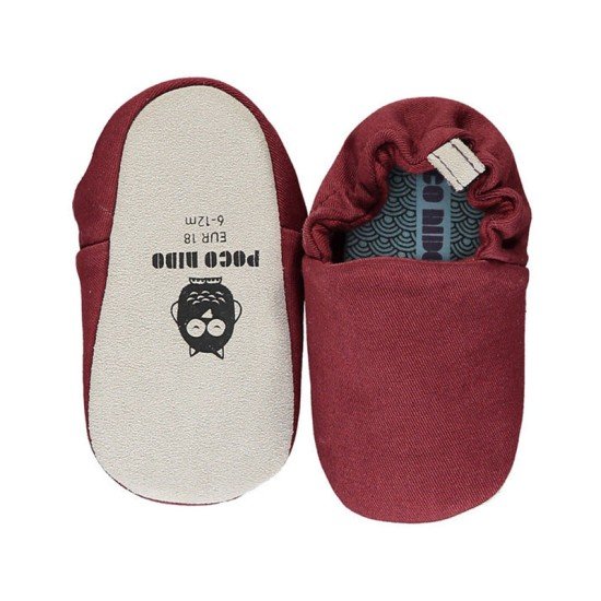 Poco Nido  Brick Red Mini Shoes