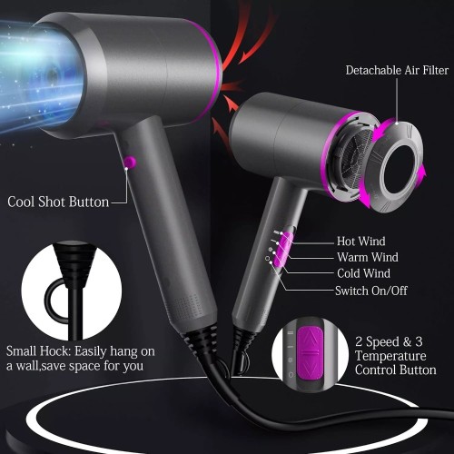 Concept Innovative 2000W Hair Dryer - MT-1800