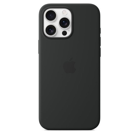 Apple iPhone 16 Pro Max Silicone Case with MagSafe Black