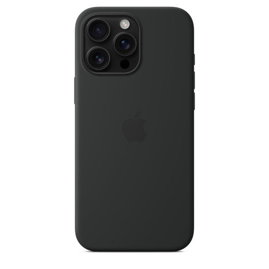 Apple iPhone 16 Pro Max Silicone Case with MagSafe Black