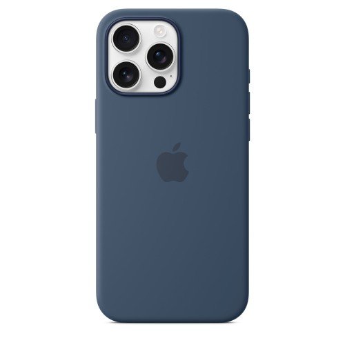 Apple iPhone 16 Pro / 16 Pro Max Silicone Case with MagSafe Denim