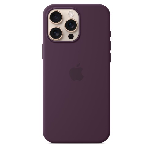 Apple iPhone 16 Pro / 16 Pro Max Silicone Case with MagSafe Plum