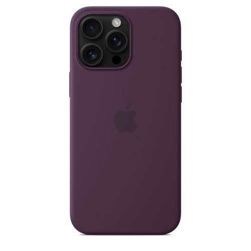 Apple iPhone 16 Pro / 16 Pro Max Silicone Case with MagSafe Plum