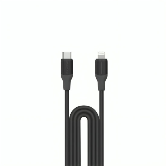 Momax 1-Link USB-C To Lightning (1.2m / Support 35W) Charging + Data Cable - Black (DL53D)