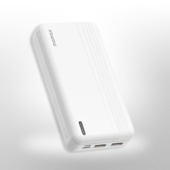 Momax iPower PD 2 20000mAh external battery pack - White