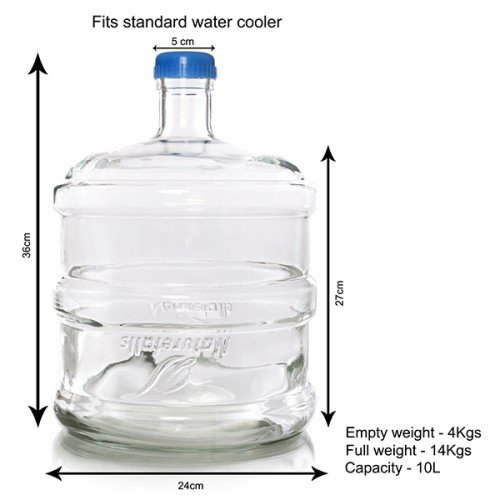 Naturefalls Water Cooler Sustainable Bottle 10 Liter