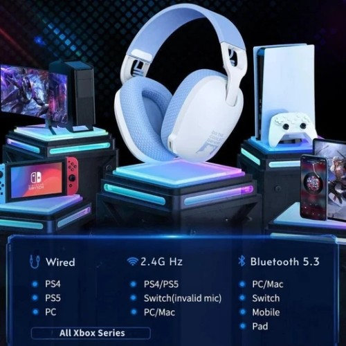 ONIKUMA B2 Wireless Gaming Headset - Blue