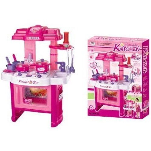 Beauty Kitchen Appliance Cooking Play Set With Lights and Sound