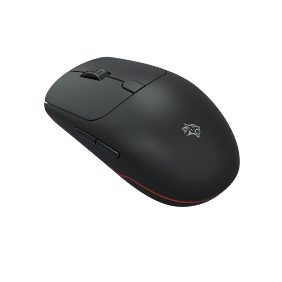Porodo 2 in 1 2.4G Wireless Office Mouse - Black