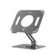 Porodo Alum. Alloy Holder Angle Adjustable And Rotatable Tablet Stand - Gray