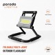 Porodo Foldable Multi-Joint Outdoor Flashlight